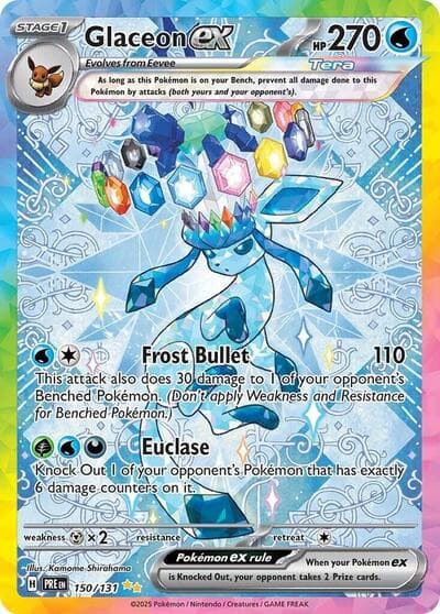 Glaceon ex (Prismatic Evolutions)