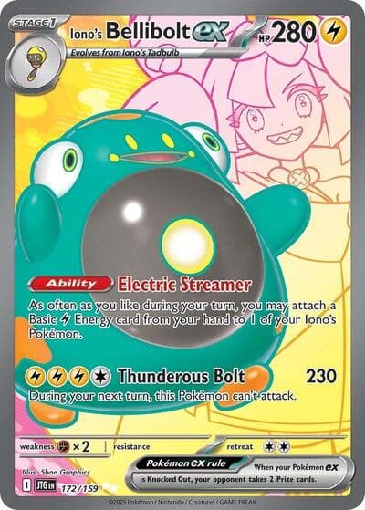 Iono's Bellibolt ex (Journey Together)