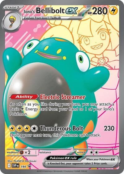 Iono's Bellibolt ex (SV Promos)