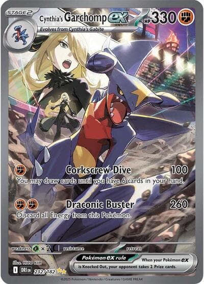 Cynthia's Garchomp ex (Destined Rivals)