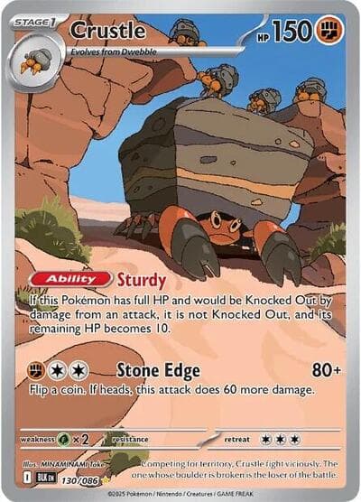 Crustle (Black Bolt)