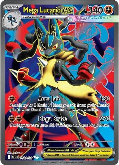 Mega Lucario ex (Mega Evolution)