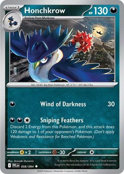 Honchkrow (Phantasmal Flames)