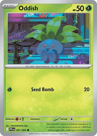 Oddish (Phantasmal Flames)