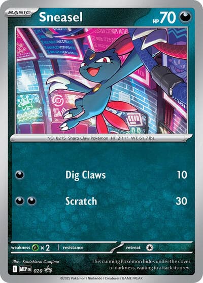 Sneasel (MEP Promos)