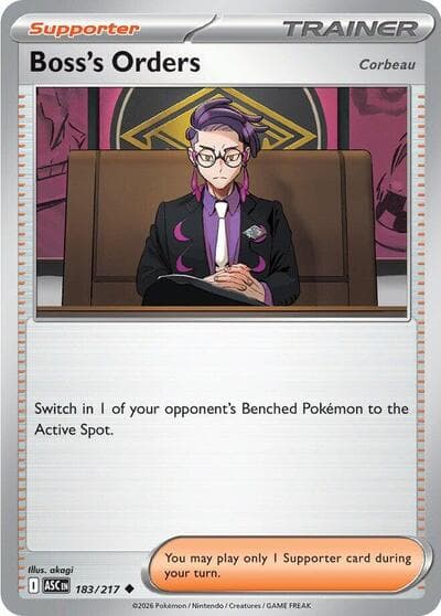 Boss's Orders [Corbeau] (Ascended Heroes)