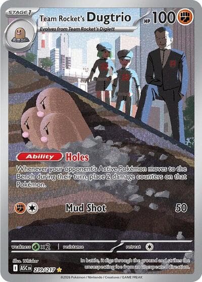 Team Rocket's Dugtrio (Ascended Heroes)