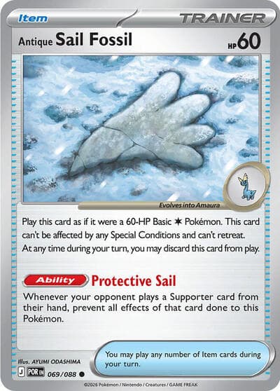 Antique Sail Fossil (Perfect Order)
