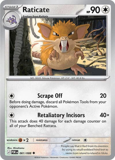 Raticate (Perfect Order)