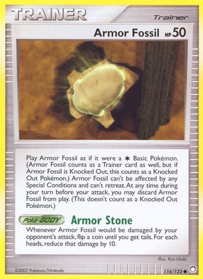 Armor Fossil (Mysterious Treasures)
