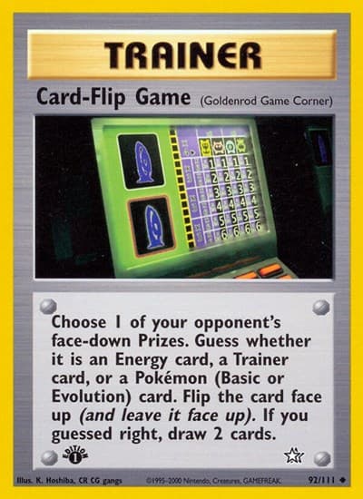 Card-Flip Game (Neo Genesis)