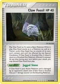 Claw Fossil (Holon Phantoms)