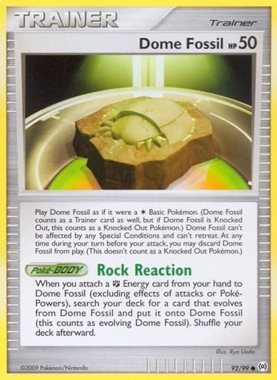 Dome Fossil (Arceus)