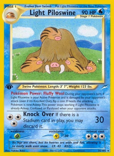 Light Piloswine (Neo Destiny)