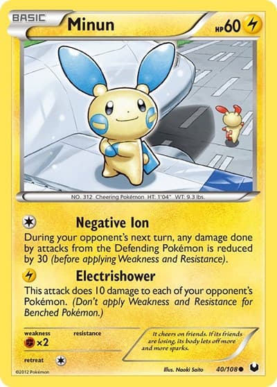 Minun (Dark Explorers)