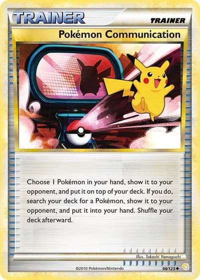 Pokémon Communication (HeartGold & SoulSilver)