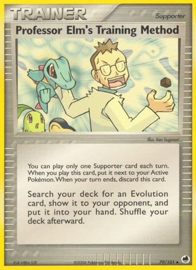 Professor Elm's Training Method (Dragon Frontiers)