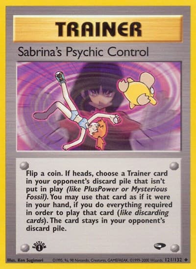 Sabrina's Psychic Control (Gym Challenge)