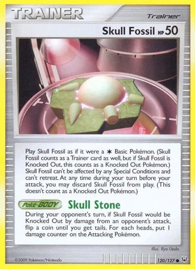 Skull Fossil (Platinum)