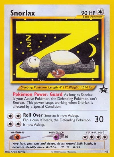 Snorlax (Wizards Promos)