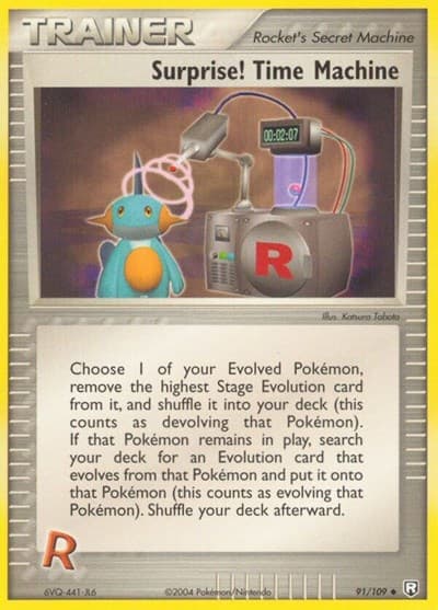 Surprise! Time Machine (Team Rocket Returns)
