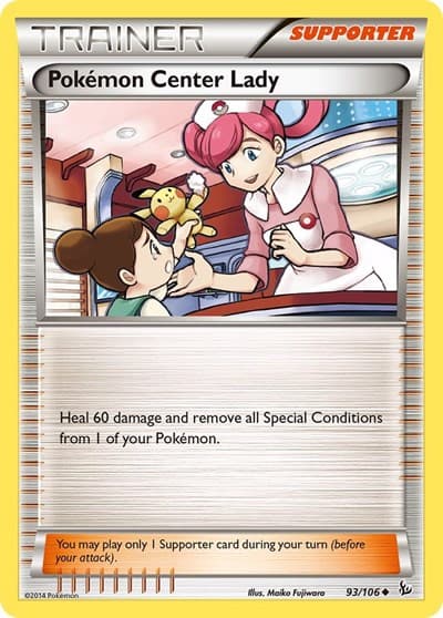 Pokémon Center Lady (Flashfire)