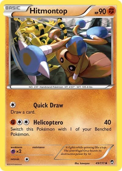 Hitmontop (Furious Fists)