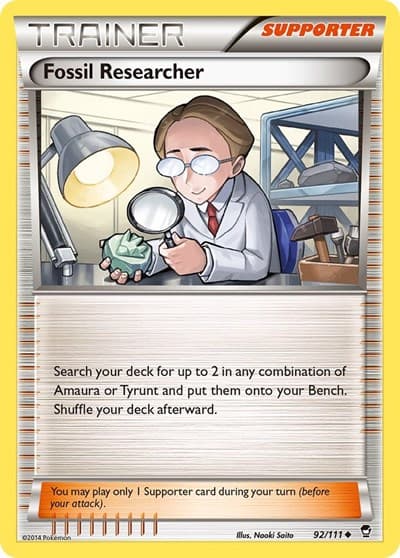 Fossil Researcher (Furious Fists)