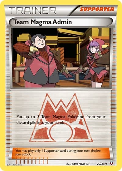 Team Magma Admin (Double Crisis)
