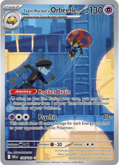 Team Rocket's Orbeetle (Destined Rivals)