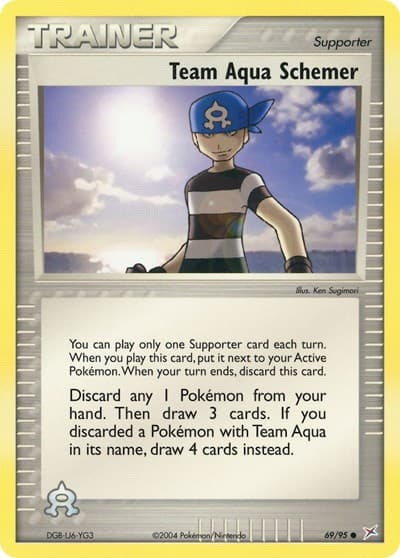 Team Aqua Schemer (Team Magma vs Team Aqua)